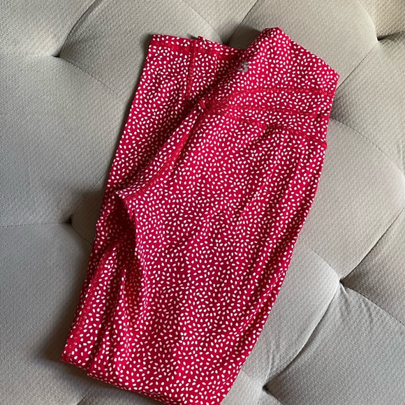 BuffBunny Legacy Leggings Red Bossy Print - Picture 4 of 5